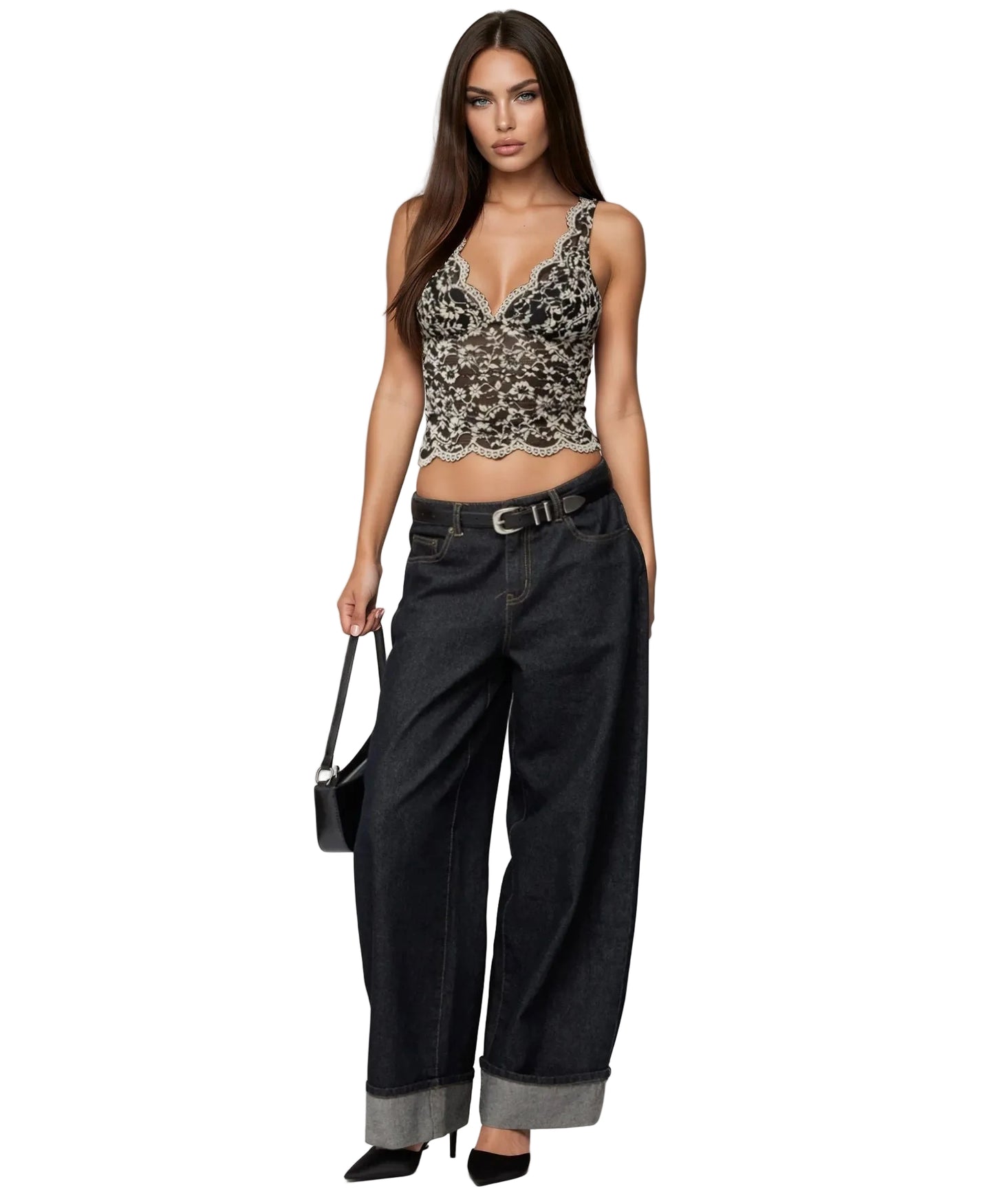 Signature Lace Contour Top