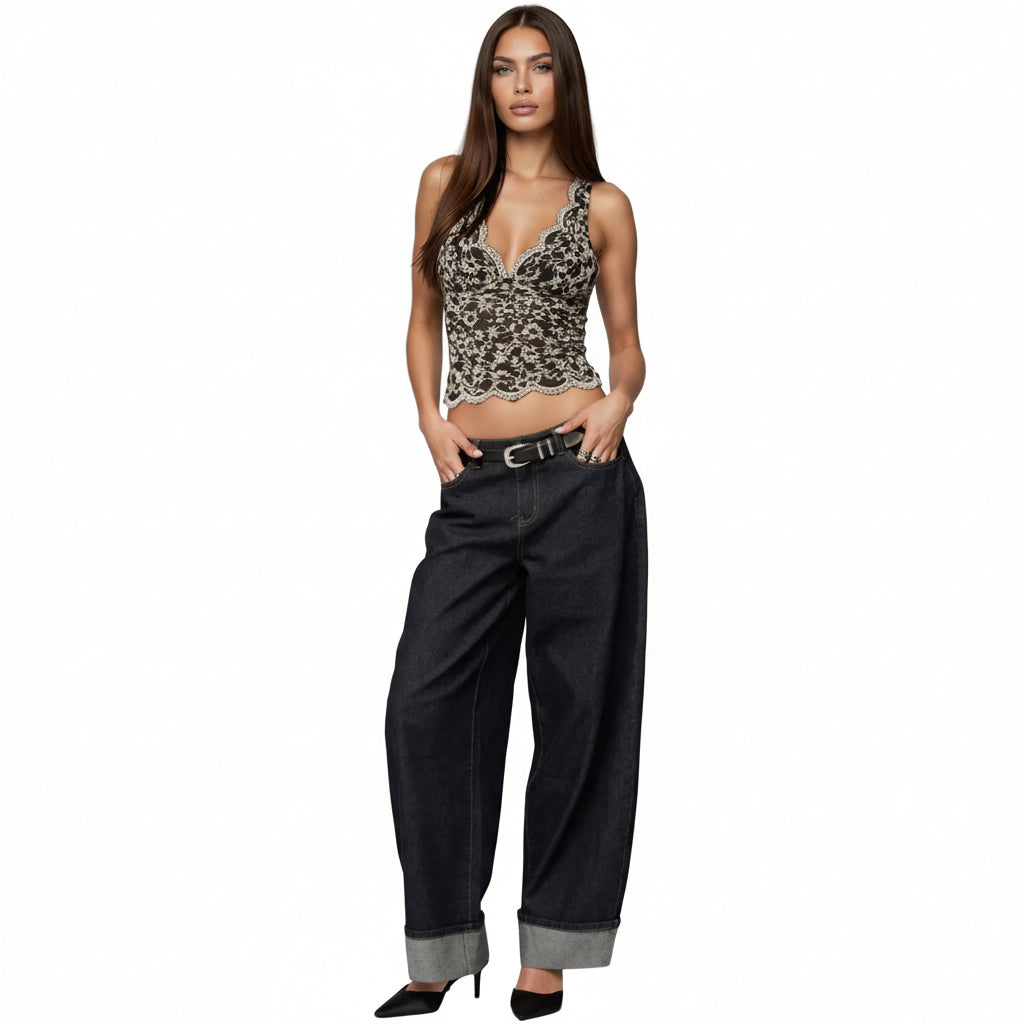 Signature Lace Contour Top